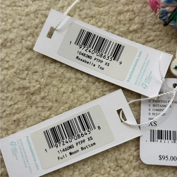 Frankie's Bikinis set, new with tags! - Picture 3 of 4